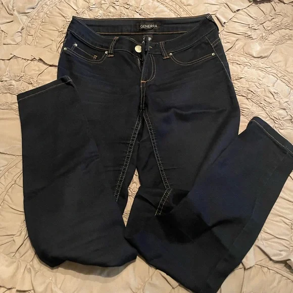 GENERRA Jeans Dark Wash Low Rise Skinny Jeans Poshmark
